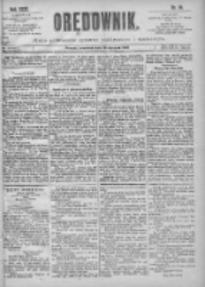 Orędownik: pismo poświęcone sprawom politycznym i sp&oacute;łecznym 1901.01.24 R.31 Nr20