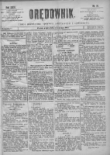 Orędownik: pismo poświęcone sprawom politycznym i sp&oacute;łecznym 1901.01.25 R.31 Nr21