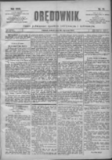 Orędownik: pismo poświęcone sprawom politycznym i spółecznym 1901.01.26 R.31 Nr22