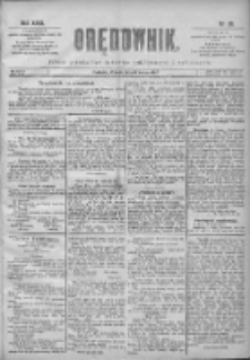 Orędownik: pismo poświęcone sprawom politycznym i spółecznym 1901.02.05 R.31 Nr29