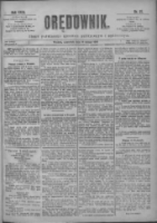 Orędownik: pismo poświęcone sprawom politycznym i sp&oacute;łecznym 1901.02.14 R.31 Nr37