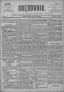 Orędownik: pismo poświęcone sprawom politycznym i spółecznym 1901.02.17 R.31 Nr40