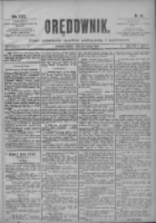 Orędownik: pismo poświęcone sprawom politycznym i sp&oacute;łecznym 1901.02.22 R.31 Nr44