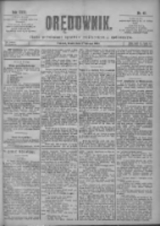 Orędownik: pismo poświęcone sprawom politycznym i spółecznym 1901.02.27 R.31 Nr48