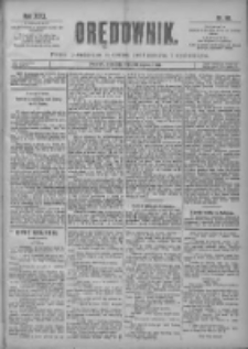 Orędownik: pismo poświęcone sprawom politycznym i spółecznym 1901.03.10 R.31 Nr58