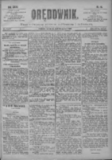 Orędownik: pismo poświęcone sprawom politycznym i sp&oacute;łecznym 1901.03.14 R.31 Nr61