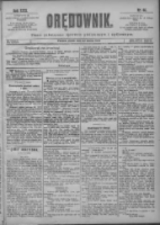 Orędownik: pismo poświęcone sprawom politycznym i sp&oacute;łecznym 1901.03.22 R.31 Nr68