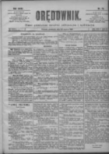 Orędownik: pismo poświęcone sprawom politycznym i sp&oacute;łecznym 1901.03.24 R.31 Nr70
