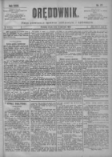 Orędownik: pismo poświęcone sprawom politycznym i sp&oacute;łecznym 1901.04.03 R.31 Nr77