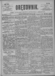 Orędownik: pismo poświęcone sprawom politycznym i sp&oacute;łecznym 1901.04.14 R.31 Nr86