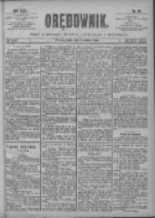 Orędownik: pismo poświęcone sprawom politycznym i sp&oacute;łecznym 1901.04.19 R.31 Nr90
