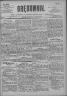 Orędownik: pismo poświęcone sprawom politycznym i sp&oacute;łecznym 1901.04.27 R.31 Nr97