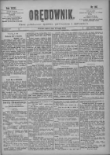 Orędownik: pismo poświęcone sprawom politycznym i sp&oacute;łecznym 1901.05.10 R.31 Nr107