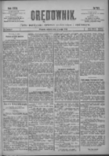Orędownik: pismo poświęcone sprawom politycznym i sp&oacute;łecznym 1901.05.18 R.31 Nr113