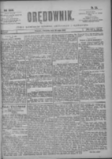 Orędownik: pismo poświęcone sprawom politycznym i sp&oacute;łecznym 1901.05.19 R.31 Nr114