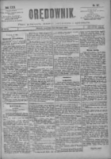 Orędownik: pismo poświęcone sprawom politycznym i sp&oacute;łecznym 1901.05.23 R.31 Nr117