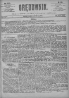 Orędownik: pismo poświęcone sprawom politycznym i sp&oacute;łecznym 1901.05.26 R.31 Nr120