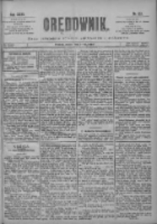 Orędownik: pismo poświęcone sprawom politycznym i sp&oacute;łecznym 1901.05.31 R.31 Nr123