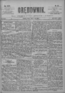 Orędownik: pismo poświęcone sprawom politycznym i spółecznym 1901.05.31 R.31 Nr123