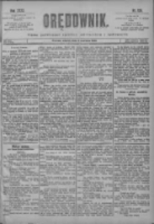 Orędownik: pismo poświęcone sprawom politycznym i sp&oacute;łecznym 1901.06.04 R.31 Nr126