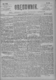 Orędownik: pismo poświęcone sprawom politycznym i sp&oacute;łecznym 1901.06.11 R.31 Nr131