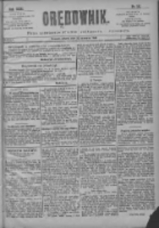 Orędownik: pismo poświęcone sprawom politycznym i sp&oacute;łecznym 1901.06.23 R.31 Nr141