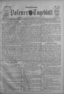 Posener Tageblatt 1911.06.15 Jg.50 Nr275