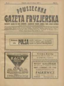 Powszechna Gazeta Fryzjerska : organ Związku Polskich Cechów Fryzjerskich 1927.02.15 R.5 Nr4
