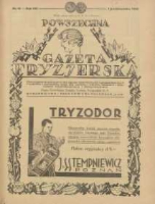 Powszechna Gazeta Fryzjerska : organ Związku Polskich Cech&oacute;w Fryzjerskich 1930.10.01 R.8 Nr19