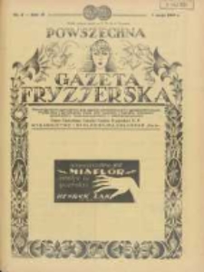 Powszechna Gazeta Fryzjerska : organ Związku Polskich Cech&oacute;w Fryzjerskich 1931.05.01 R.9 Nr9
