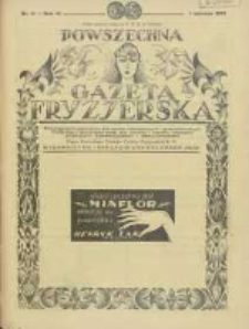 Powszechna Gazeta Fryzjerska : organ Związku Polskich Cechów Fryzjerskich 1931.06.01 R.9 Nr11