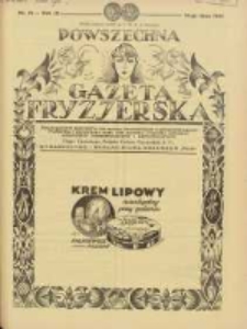 Powszechna Gazeta Fryzjerska : organ Związku Polskich Cech&oacute;w Fryzjerskich 1931.07.16 R.9 Nr14