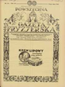 Powszechna Gazeta Fryzjerska : organ Związku Polskich Cechów Fryzjerskich 1931.07.16 R.9 Nr14