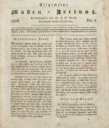 Allgemeine Moden-Zeitung : eine Zeitschrift f&uuml;r die gebildete Welt, begleitet von dem Bilder-Magazin f&uuml;r die elegante Welt 1824 Nr2