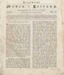 Allgemeine Moden-Zeitung : eine Zeitschrift für die gebildete Welt, begleitet von dem Bilder-Magazin für die elegante Welt 1824 Nr4