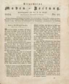 Allgemeine Moden-Zeitung : eine Zeitschrift f&uuml;r die gebildete Welt, begleitet von dem Bilder-Magazin f&uuml;r die elegante Welt 1824 Nr15