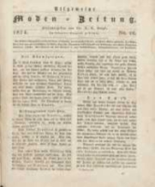 Allgemeine Moden-Zeitung : eine Zeitschrift f&uuml;r die gebildete Welt, begleitet von dem Bilder-Magazin f&uuml;r die elegante Welt 1824 Nr16
