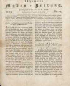 Allgemeine Moden-Zeitung : eine Zeitschrift für die gebildete Welt, begleitet von dem Bilder-Magazin für die elegante Welt 1824 Nr19