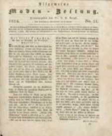 Allgemeine Moden-Zeitung : eine Zeitschrift f&uuml;r die gebildete Welt, begleitet von dem Bilder-Magazin f&uuml;r die elegante Welt 1824 Nr23