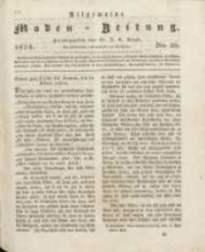 Allgemeine Moden-Zeitung : eine Zeitschrift f&uuml;r die gebildete Welt, begleitet von dem Bilder-Magazin f&uuml;r die elegante Welt 1824 Nr30