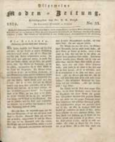 Allgemeine Moden-Zeitung : eine Zeitschrift für die gebildete Welt, begleitet von dem Bilder-Magazin für die elegante Welt 1824 Nr33