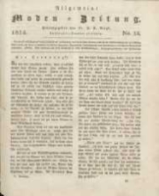 Allgemeine Moden-Zeitung : eine Zeitschrift für die gebildete Welt, begleitet von dem Bilder-Magazin für die elegante Welt 1824 Nr34