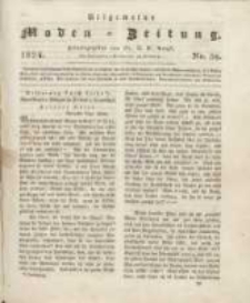 Allgemeine Moden-Zeitung : eine Zeitschrift für die gebildete Welt, begleitet von dem Bilder-Magazin für die elegante Welt 1824 Nr38
