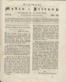 Allgemeine Moden-Zeitung : eine Zeitschrift f&uuml;r die gebildete Welt, begleitet von dem Bilder-Magazin f&uuml;r die elegante Welt 1824 Nr40