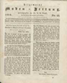 Allgemeine Moden-Zeitung : eine Zeitschrift für die gebildete Welt, begleitet von dem Bilder-Magazin für die elegante Welt 1824 Nr40