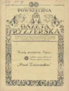 Powszechna Gazeta Fryzjerska : organ Związku Polskich Cech&oacute;w Fryzjerskich 1931.12.16 R.9 Nr24