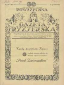 Powszechna Gazeta Fryzjerska : organ Związku Polskich Cechów Fryzjerskich 1931.12.16 R.9 Nr24