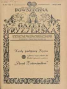 Powszechna Gazeta Fryzjerska : organ Związku Polskich Cechów Fryzjerskich 1932.07.16 R.10 Nr14