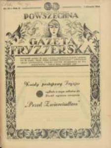 Powszechna Gazeta Fryzjerska : organ Związku Polskich Cechów Fryzjerskich 1932.08.01 R.10 Nr15