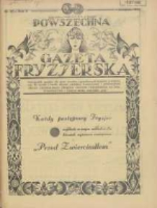 Powszechna Gazeta Fryzjerska : organ Związku Polskich Cechów Fryzjerskich 1932.11.01 R.10 Nr21